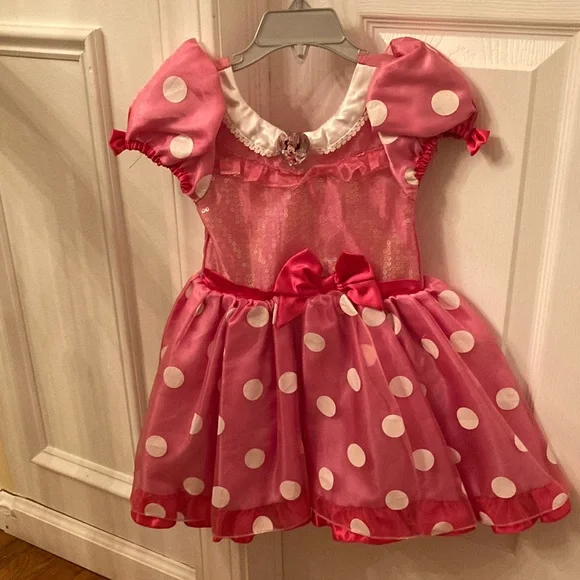 Dresses | Disney Minnie Mouse Party Dress Girls Size 3 | Poshmark